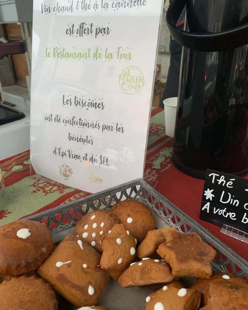 Souvenir de la manifestations des marrons chauds pendant la période de l'Avent 2022